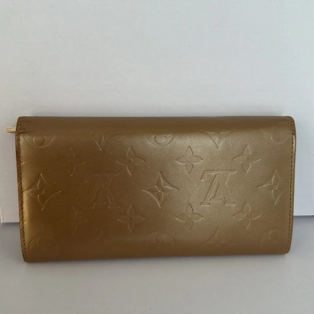 Louis Vuitton Monogram vernis Sarah wallet - Picture 14 of 16